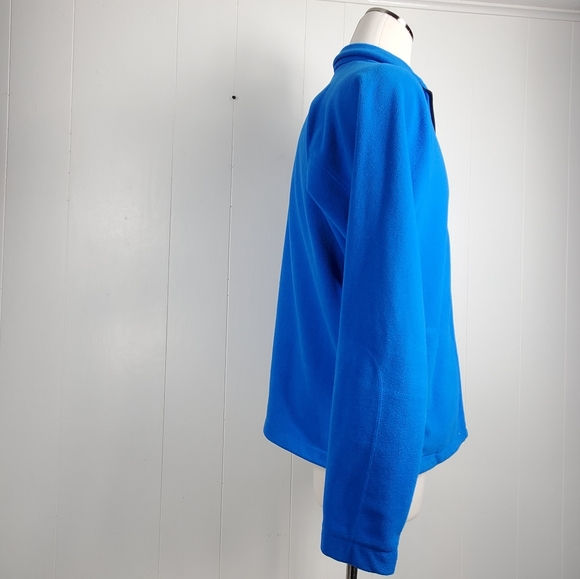 Columbia zip up Blue fleece jacket Size Large - Picture 6 of 13
